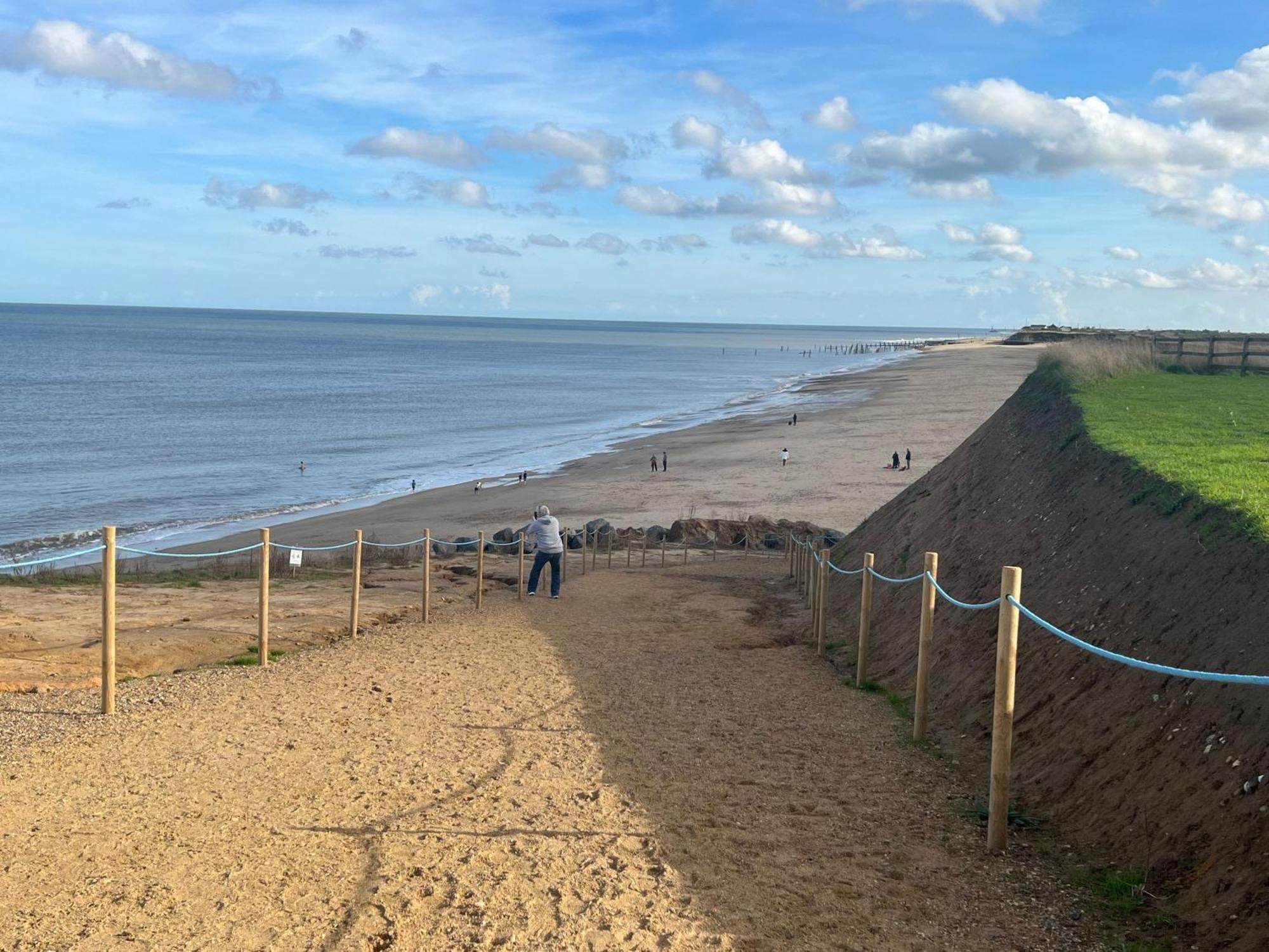 2 Minutes To Happisburgh Beach And Lighthouse Views - Dog Friendly Norfolk Exterior foto